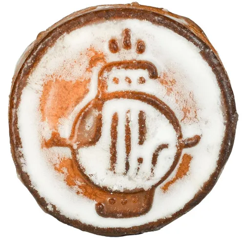 Фирменный пряник круглый, малый