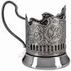Подстаканник никелированный с чернью «Тула» Подстаканник никелированный с чернью «Тула»