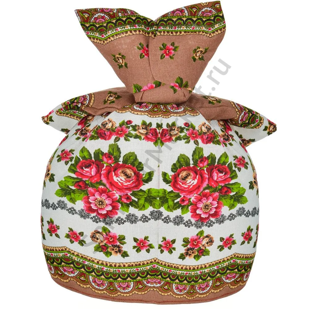 Грелка на заварочный чайник «Барыня средняя в цветочном сарафане» Грелка на заварочный чайник «Барыня средняя в цветочном сарафане»