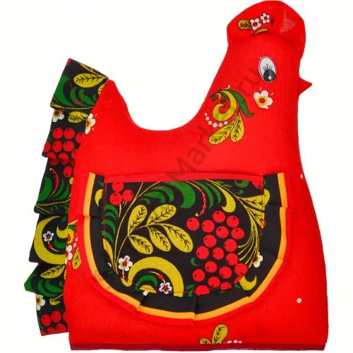 Грелка на заварочный чайник «Курочка красная»