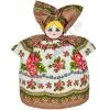 Грелка на заварочный чайник «Барыня средняя в цветочном сарафане» Грелка на заварочный чайник «Барыня средняя в цветочном сарафане»
