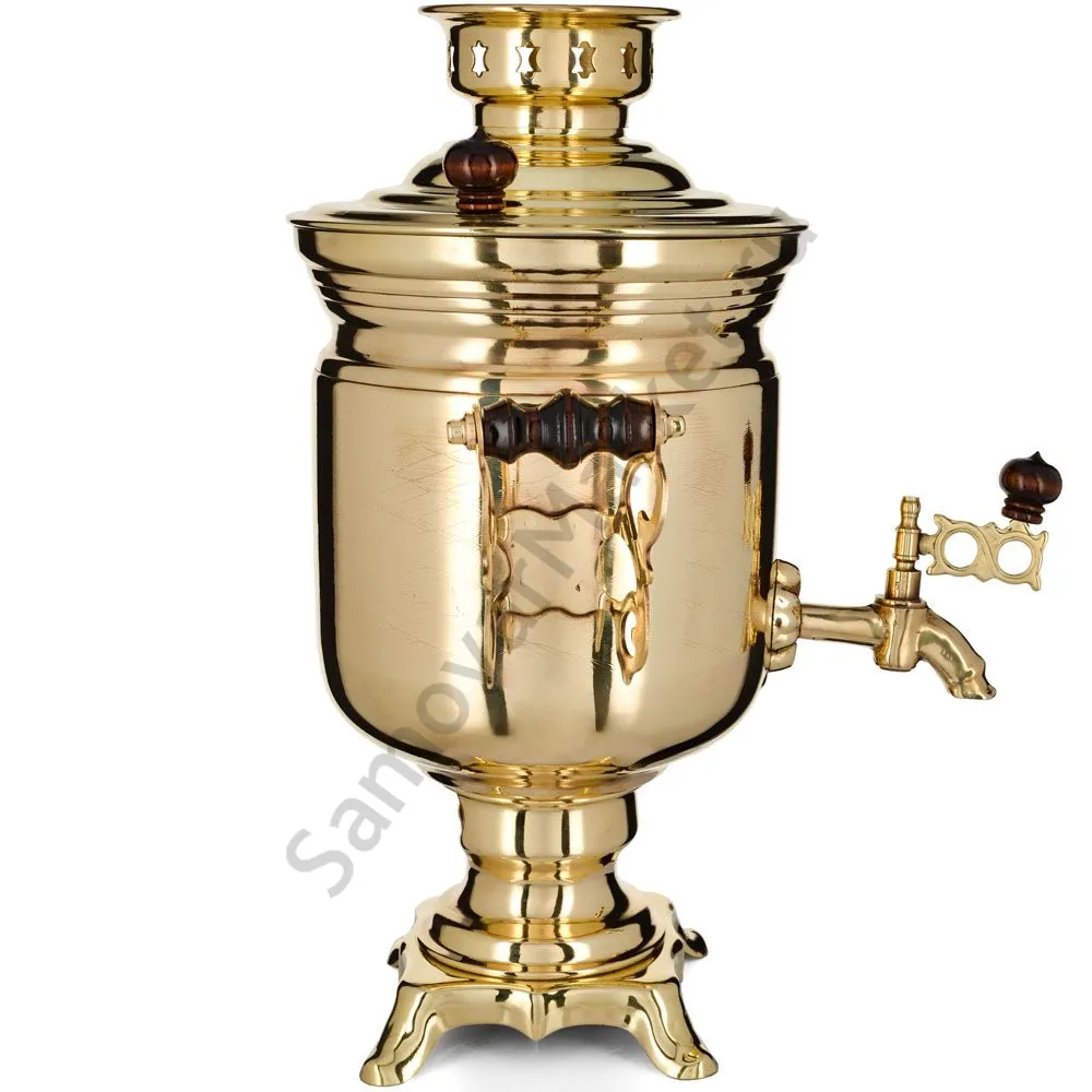 Самовар электрический 3 литра формы «Банка», золотой, категория «Стандарт» Самовар электрический 3 литра формы «Банка», золотой, категория «Стандарт»