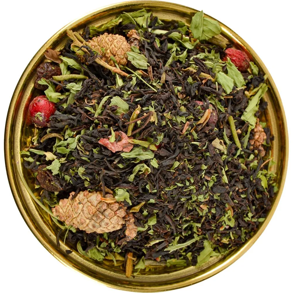 Чай листовой чёрный "Сосновый лес", в зип-пакете, 100 г Чай листовой чёрный "Сосновый лес", в зип-пакете, 100 г