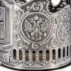 Подстаканник никелированный с чернью «Тула» Подстаканник никелированный с чернью «Тула»