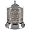 Подстаканник никелированный с чернью «Орден Победы. Герб СССР»