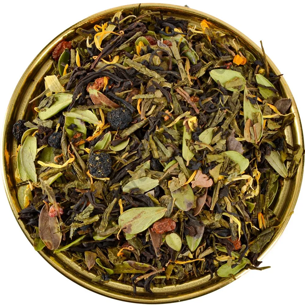 Чай листовой зелёный и чёрный "Карельский сбор", в зип-пакете, 100 г Чай листовой зелёный и чёрный "Карельский сбор", в зип-пакете, 100 г