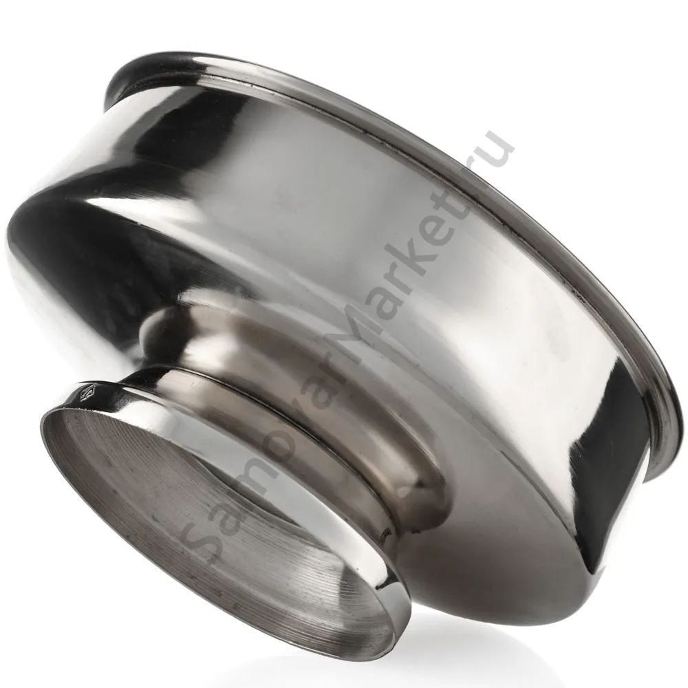 Капельник для самовара антикварный большой «Штамп», серебристый, 1-й сорт Капельник для самовара антикварный большой «Штамп», серебристый, 1-й сорт