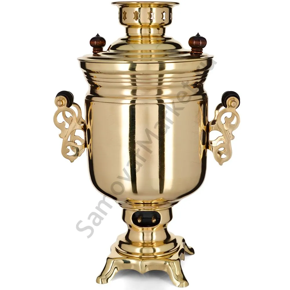 Самовар электрический 3 литра формы «Банка», золотой, категория «Стандарт» Самовар электрический 3 литра формы «Банка», золотой, категория «Стандарт»