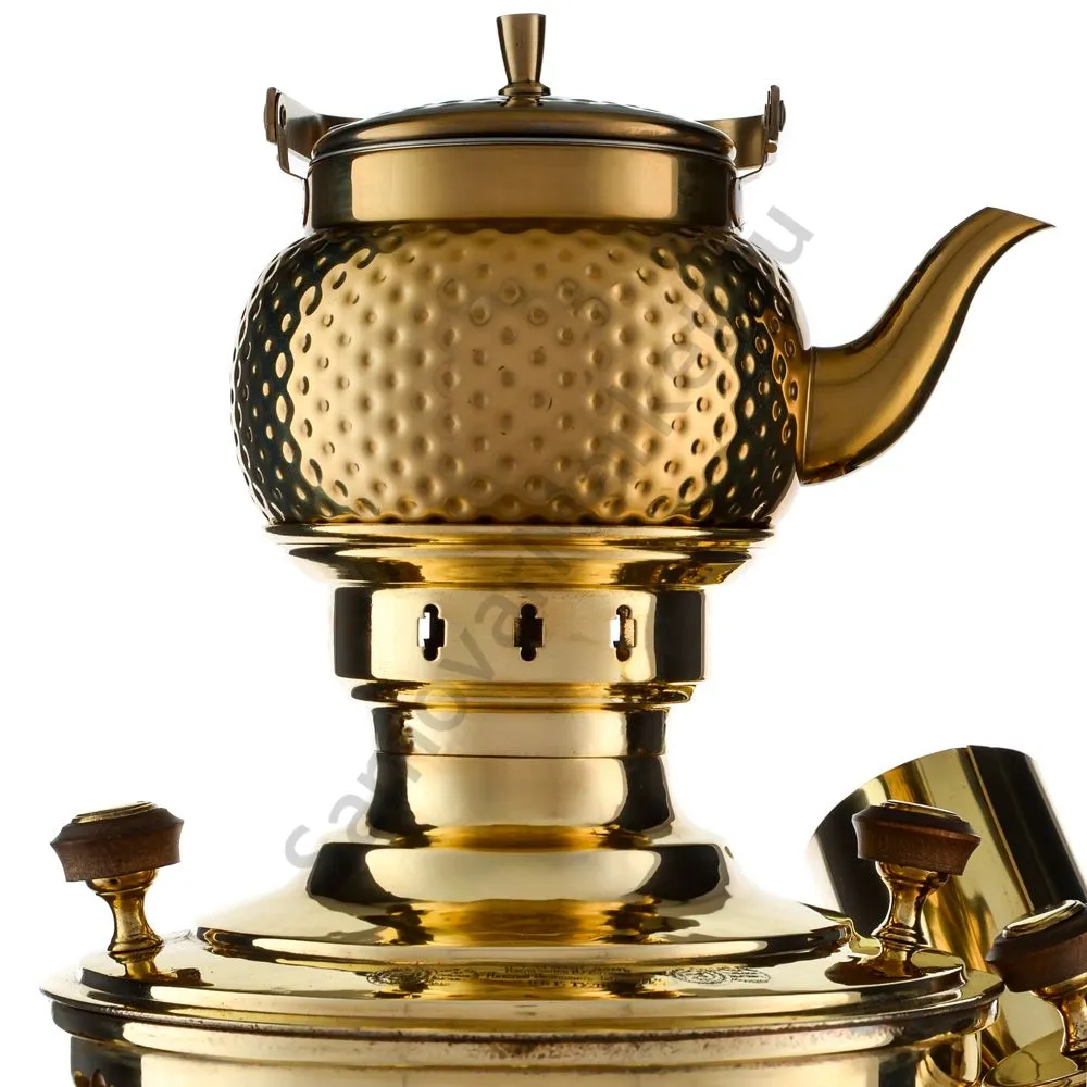 Самовар антикварный на дровах 7 литров формы «Банка» Н.И. Баташева с медалями из 10 предметов Самовар антикварный на дровах 7 литров формы «Банка» Н.И. Баташева с медалями из 10 предметов