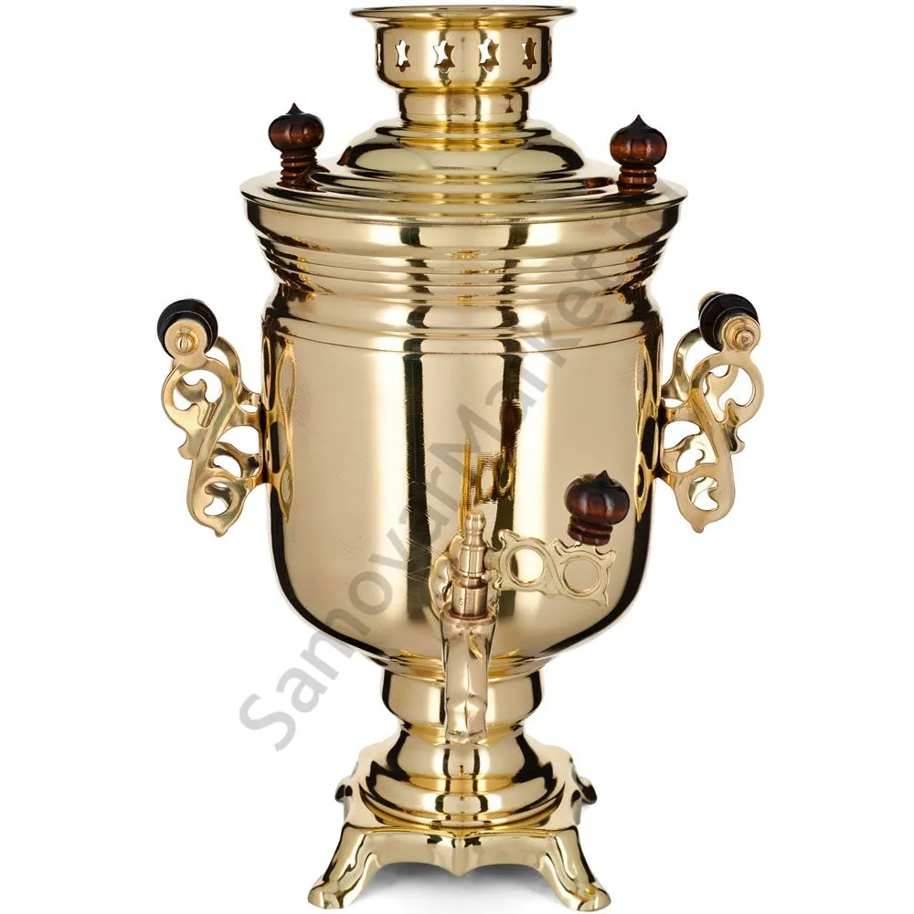 Самовар электрический 3 литра формы «Банка», золотой, категория «Стандарт» Самовар электрический 3 литра формы «Банка», золотой, категория «Стандарт»