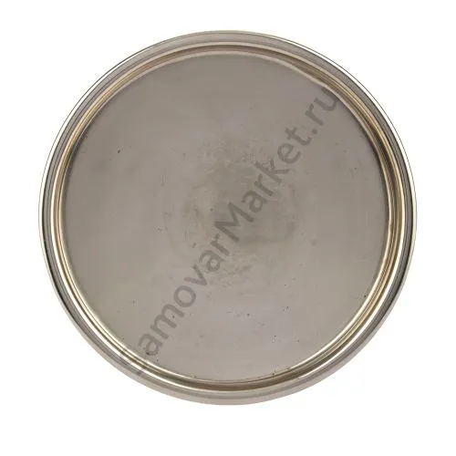 Капельник для самовара антикварный большой «Штамп», серебристый