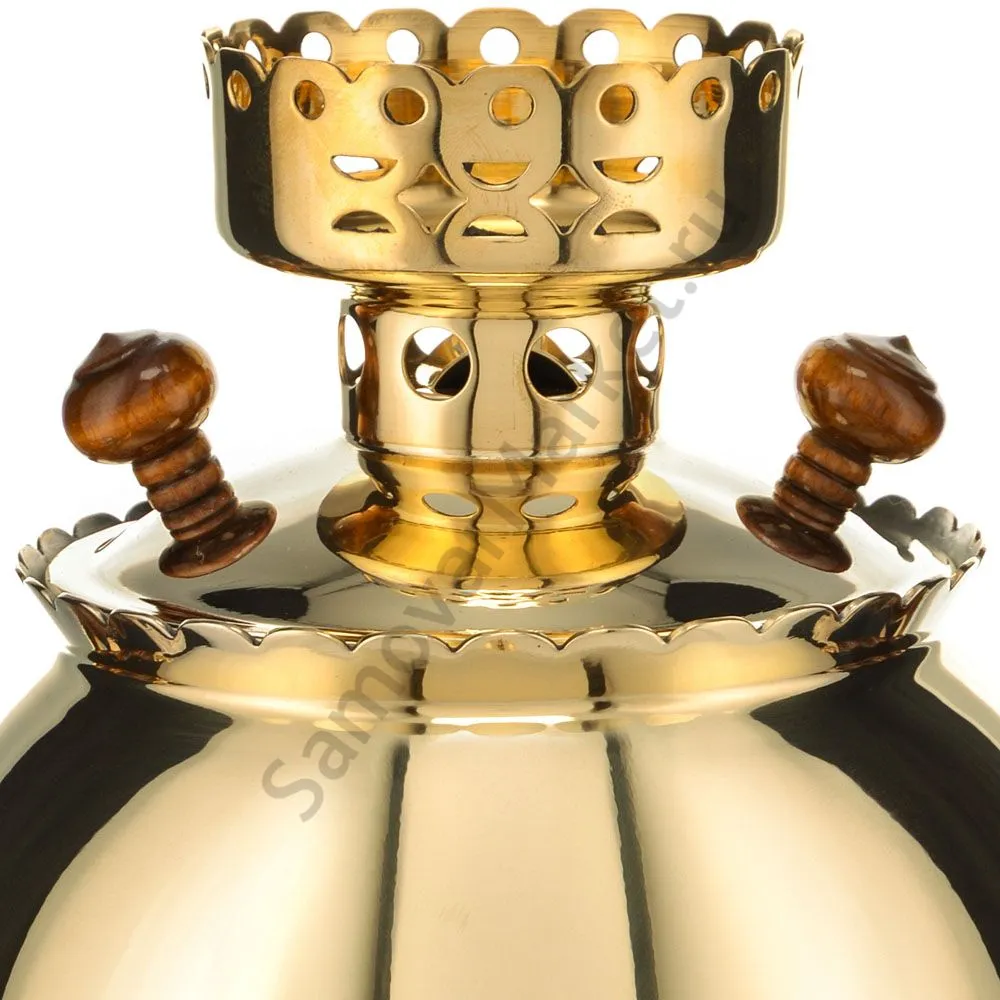 Самовар электрический 3 литра «Золотой петушок», золотой Самовар электрический 3 литра «Золотой петушок», золотой