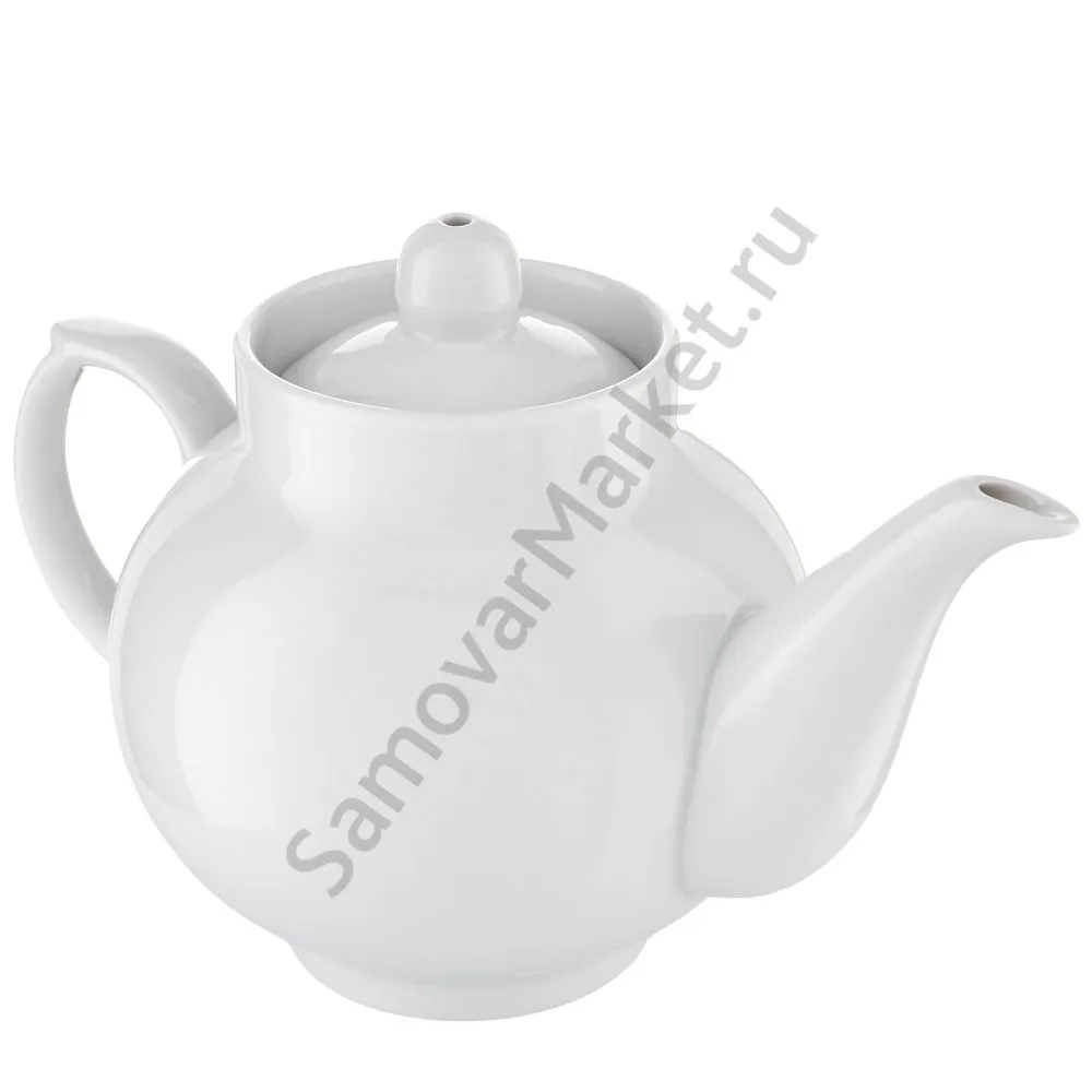 Чайник белый Рубин 0,7 мл Чайник белый Рубин 0,7 мл