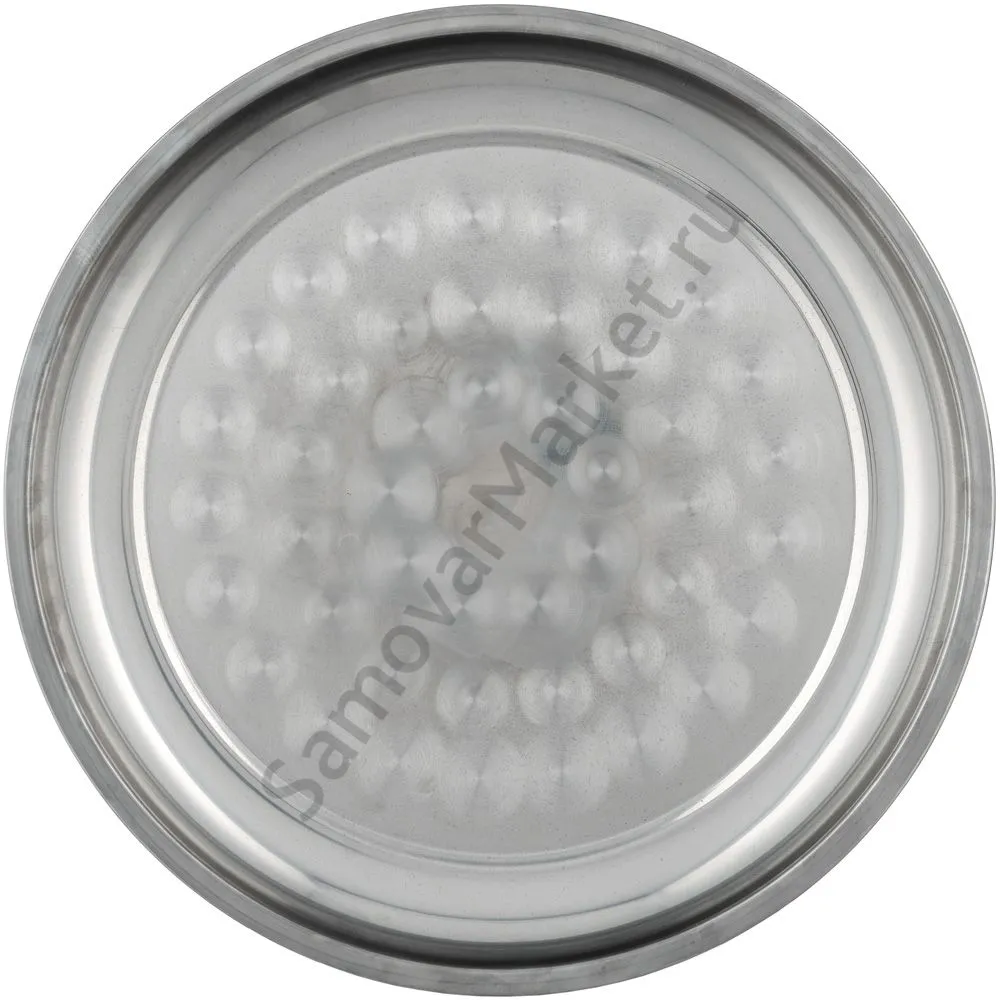 Поднос для самовара круглый, серебристый (Китай) Поднос для самовара круглый, серебристый (Китай)