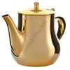 Самовар элекрический 5 литров формы «Дуля» с чайником, BEEM, позолоченный, категория «Эксклюзив»