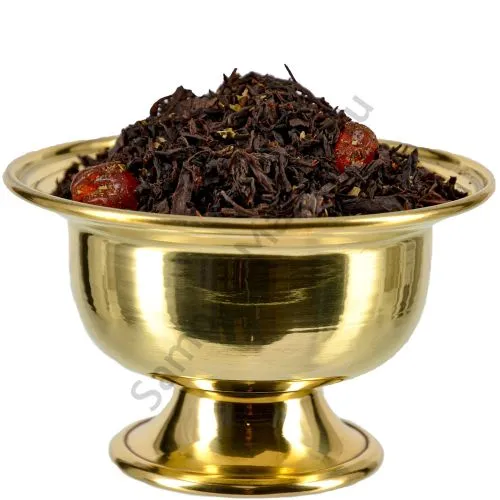 Чай листовой чёрный "Дикая вишня", в зип-пакете, 100 г