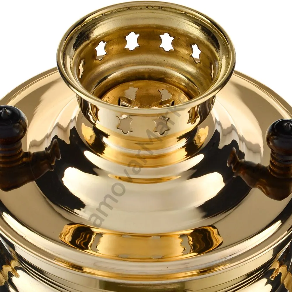 Самовар электрический 3 литра формы «Банка с вибронакаткой», золотой, категория «Стандарт» Самовар электрический 3 литра формы «Банка с вибронакаткой», золотой, категория «Стандарт»