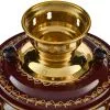Самовар электрический 4 литра с художественной росписью «Баня» формы «Рюмка» Самовар электрический 4 литра с художественной росписью «Баня» формы «Рюмка»