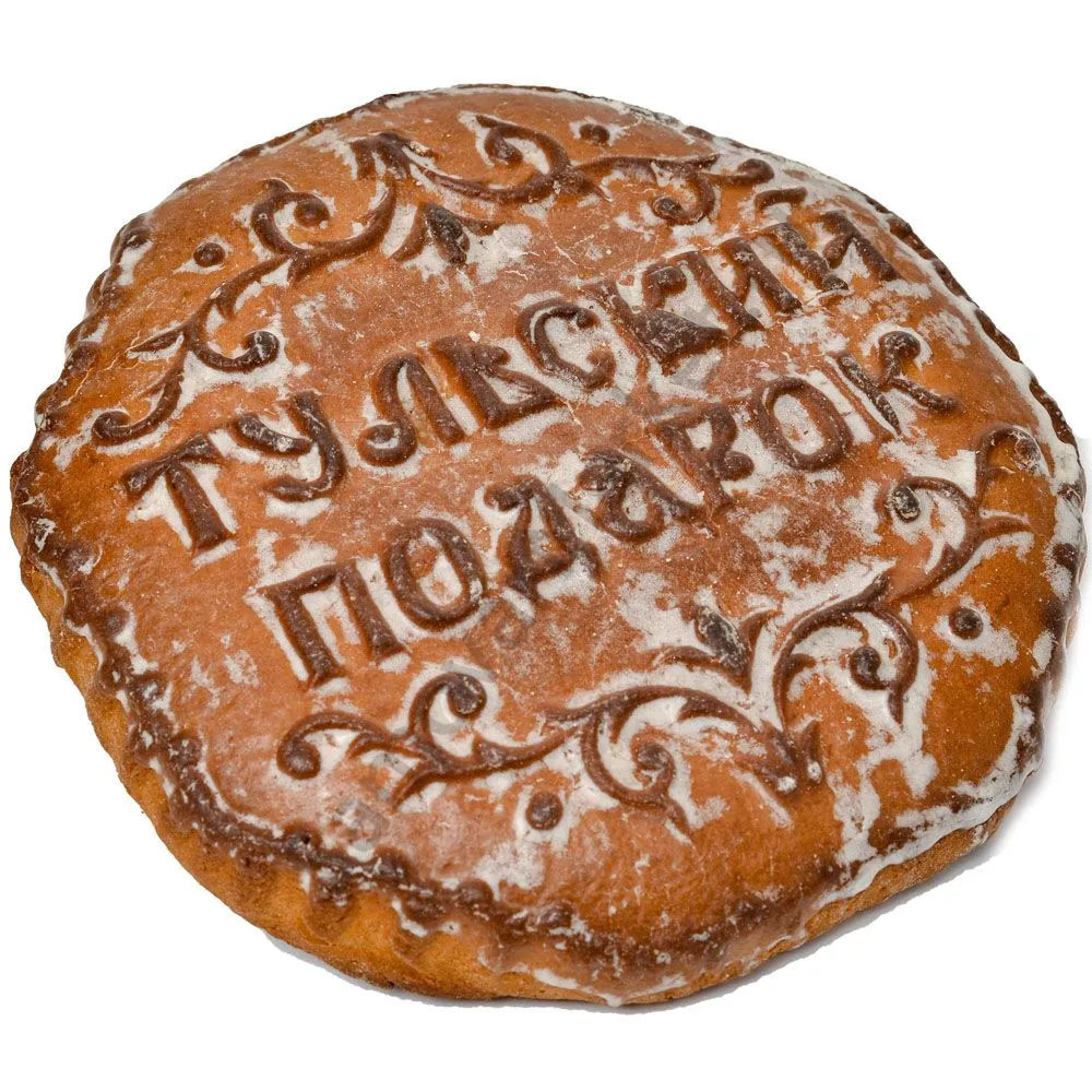 Пряник «Тульский подарок», начинка варёная сгущёнка, 500 гр. Пряник «Тульский подарок», начинка варёная сгущёнка, 500 гр.