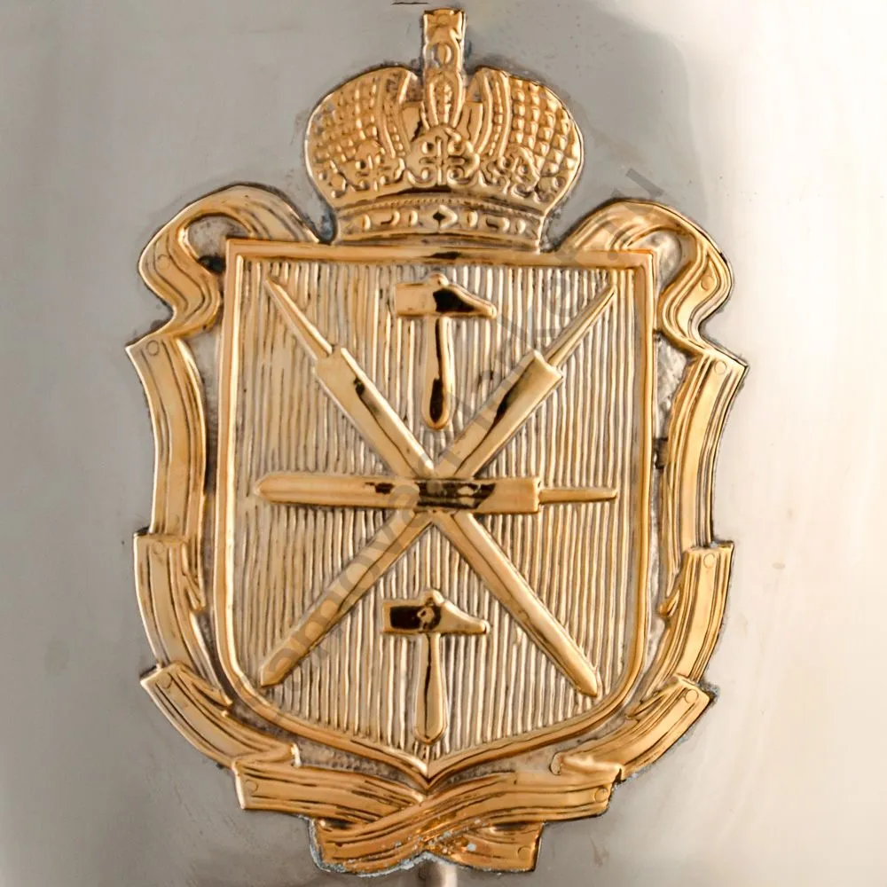 Самовар на дровах 7 литров формы «Высокая ваза» Штамп, серебристый, эксклюзив Самовар на дровах 7 литров формы «Высокая ваза» Штамп, серебристый, эксклюзив