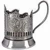 Подстаканник никелированный с чернью «Тула» Подстаканник никелированный с чернью «Тула»