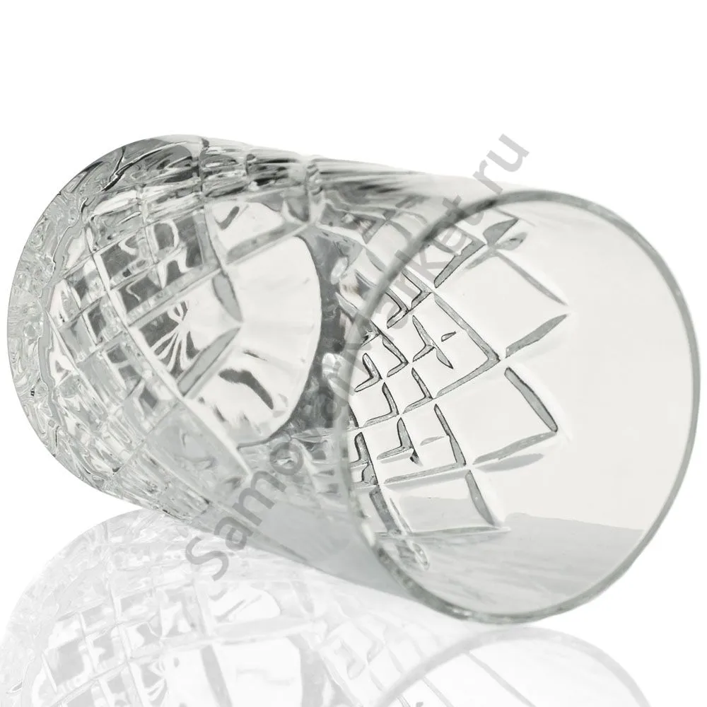 Стакан для подстаканника хрустальный «Ромбики крупные» Стакан для подстаканника хрустальный «Ромбики крупные»