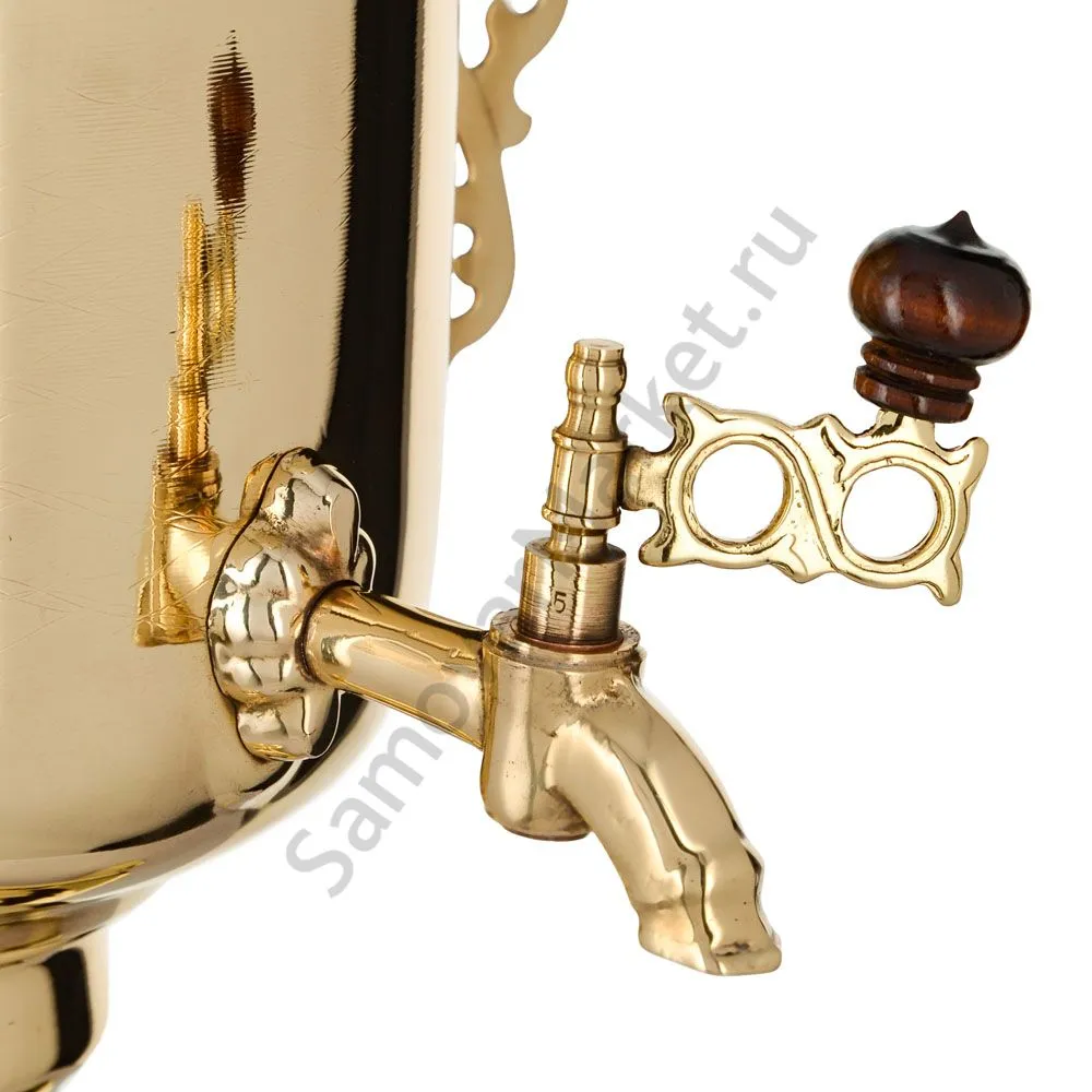 Самовар электрический 3 литра формы «Банка», золотой, категория «Стандарт» Самовар электрический 3 литра формы «Банка», золотой, категория «Стандарт»