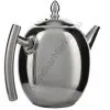 Чайник заварочный 1 литр овальный, нержавеющая сталь Чайник заварочный 1 литр овальный, нержавеющая сталь