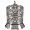 Подстаканник никелированный с чернью «Глава семьи» Подстаканник никелированный с чернью «Глава семьи»