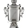 Самовар буфетный электрический 45 литров, фигурные ручки, кран «Ветка», серебристый Самовар буфетный электрический 45 литров, фигурные ручки, кран «Ветка», серебристый