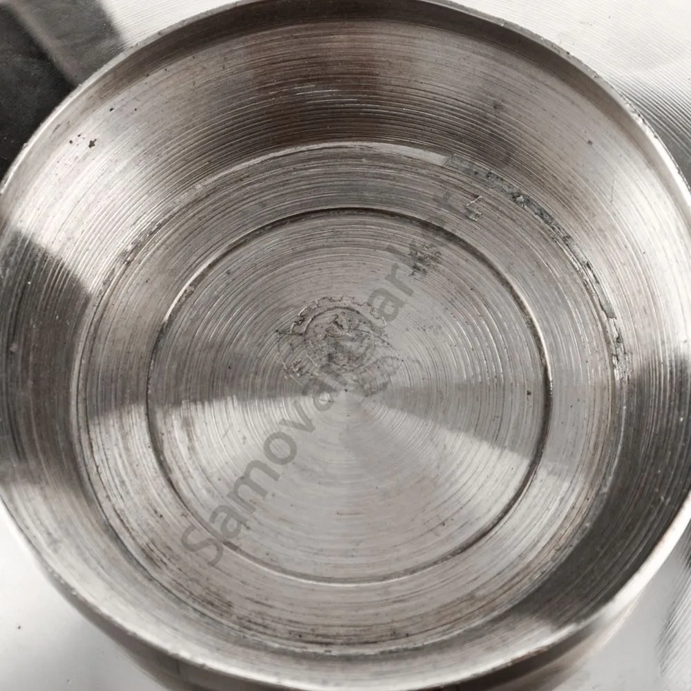 Капельник для самовара антикварный большой «Штамп», серебристый, 1-й сорт Капельник для самовара антикварный большой «Штамп», серебристый, 1-й сорт