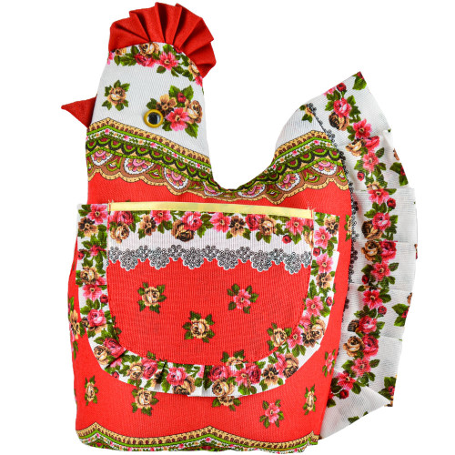 Грелка на заварочный чайник «Курочка красная»