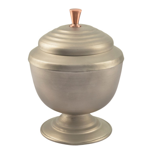 Сахарница высокая, травление по никелю 