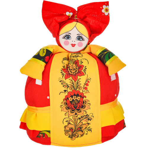 Грелка на заварочный чайник «Барыня малая, Хохлома»