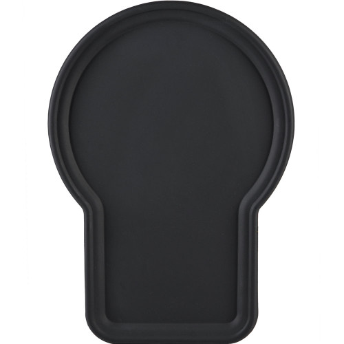 Поднос для самовара формы «Замочная скважина» средний, «Графит»