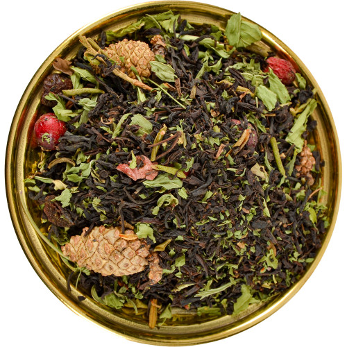 Чай листовой чёрный "Сосновый лес", в зип-пакете, 100 г