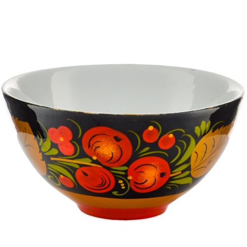 Капельник для самовара малый с художественной росписью «Хохлома с яблочками» 