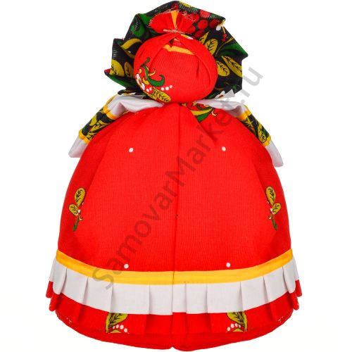 Грелка на заварочный чайник «Барыня большая красная»