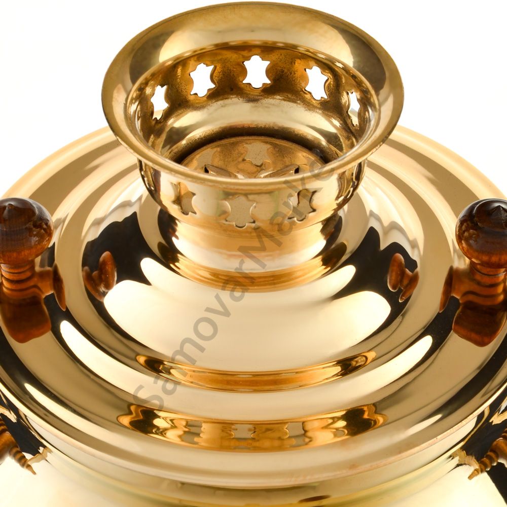 Самовар электрический 3 литра формы «Тюльпан», золотой, категория «Стандарт» Самовар электрический 3 литра формы «Тюльпан», золотой, категория «Стандарт»