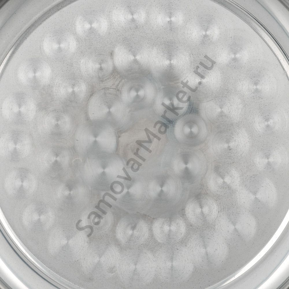 Поднос для самовара круглый, серебристый (Китай) Поднос для самовара круглый, серебристый (Китай)