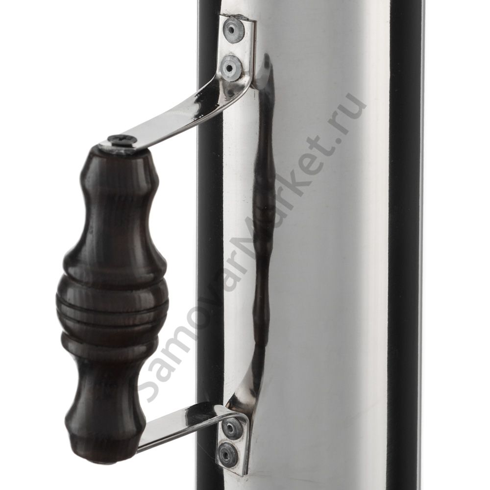 Самовар антикварный комбинированный 5,5 литров формы «Фонарь» Бр. Шемариных, с трубой, серебристый Самовар антикварный комбинированный 5,5 литров формы «Фонарь» Бр. Шемариных, с трубой, серебристый