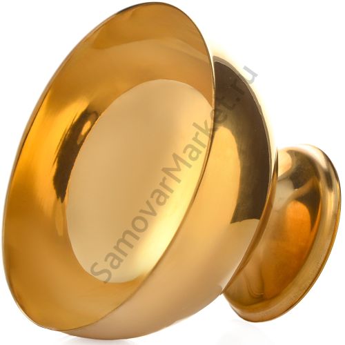 Капельник для самовара малый, золотой 