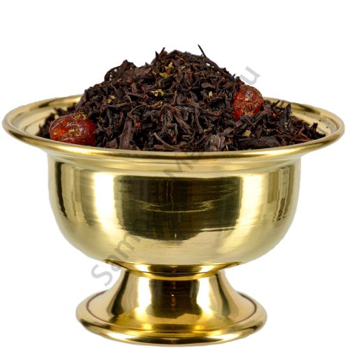 Чай листовой чёрный "Дикая вишня", в зип-пакете, 100 г