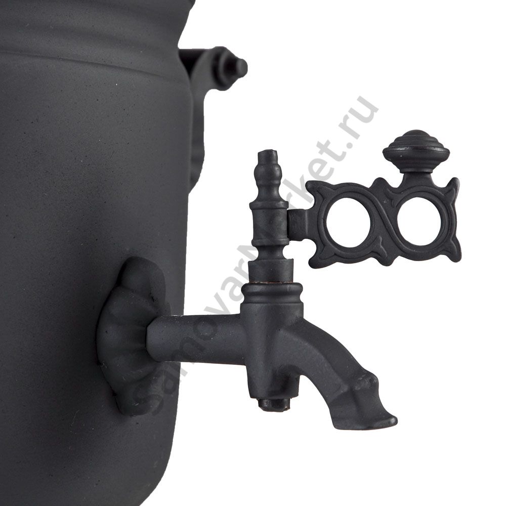 Самовар на дровах 2,8 литра формы «Банка», категория «Эксклюзив», «Графит» Самовар на дровах 2,8 литра формы «Банка», категория «Эксклюзив», «Графит»