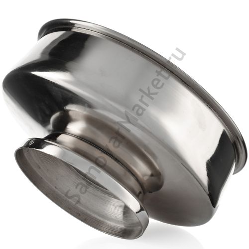 Капельник для самовара антикварный большой «Штамп», серебристый, 1-й сорт