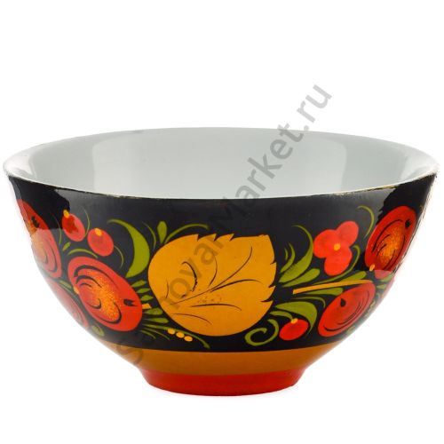 Капельник для самовара малый с художественной росписью «Хохлома с яблочками» 