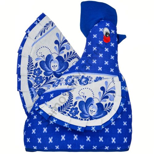 Грелка на заварочный чайник «Петушок гжель»