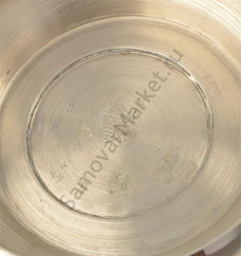 Капельник для самовара антикварный большой «Штамп», серебристый