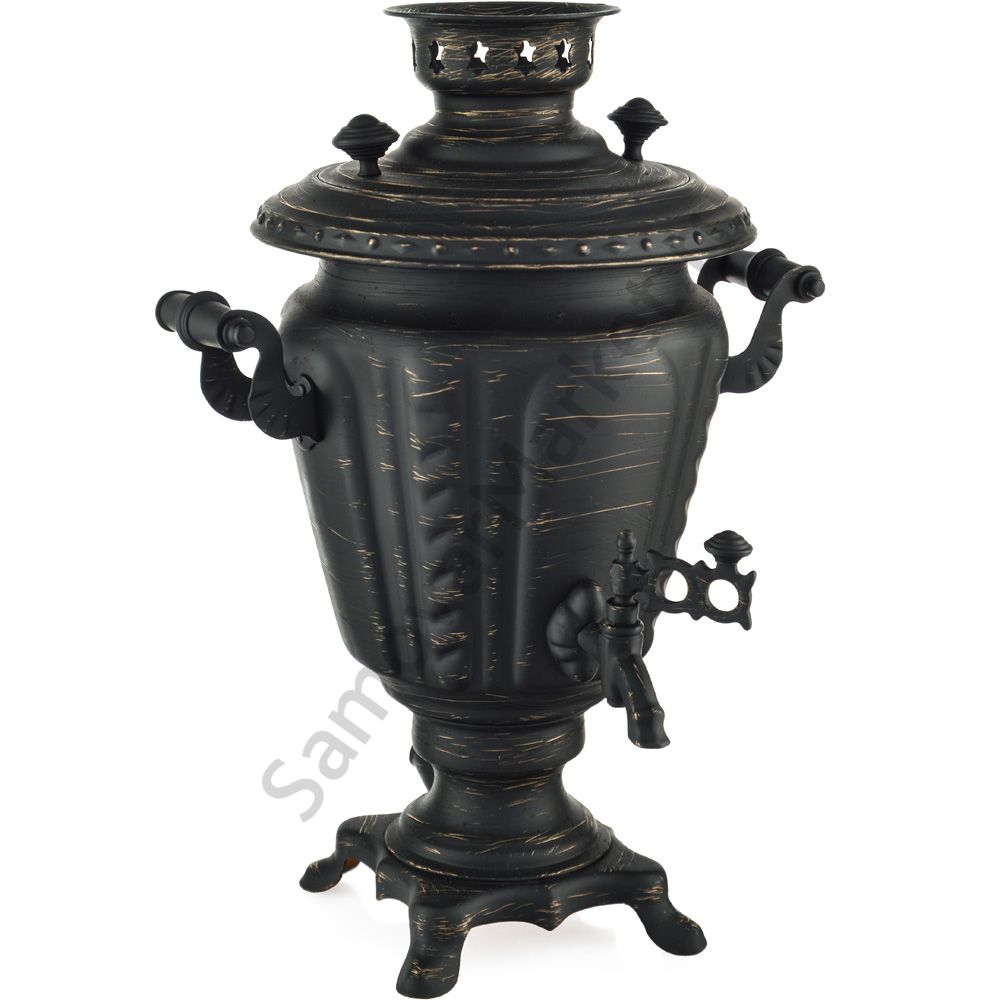 Самовар электрический 3 литра формы «Рюмка» золотые нити в патине, категория «Эксклюзив» Самовар электрический 3 литра формы «Рюмка» золотые нити в патине, категория «Эксклюзив»