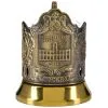 Подстаканник латунный «Ленинградский вокзал» Подстаканник латунный «Ленинградский вокзал»